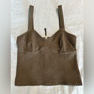 Deletta women’s M black top from Anthropology‎